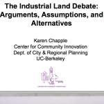 Industrial Land Debate